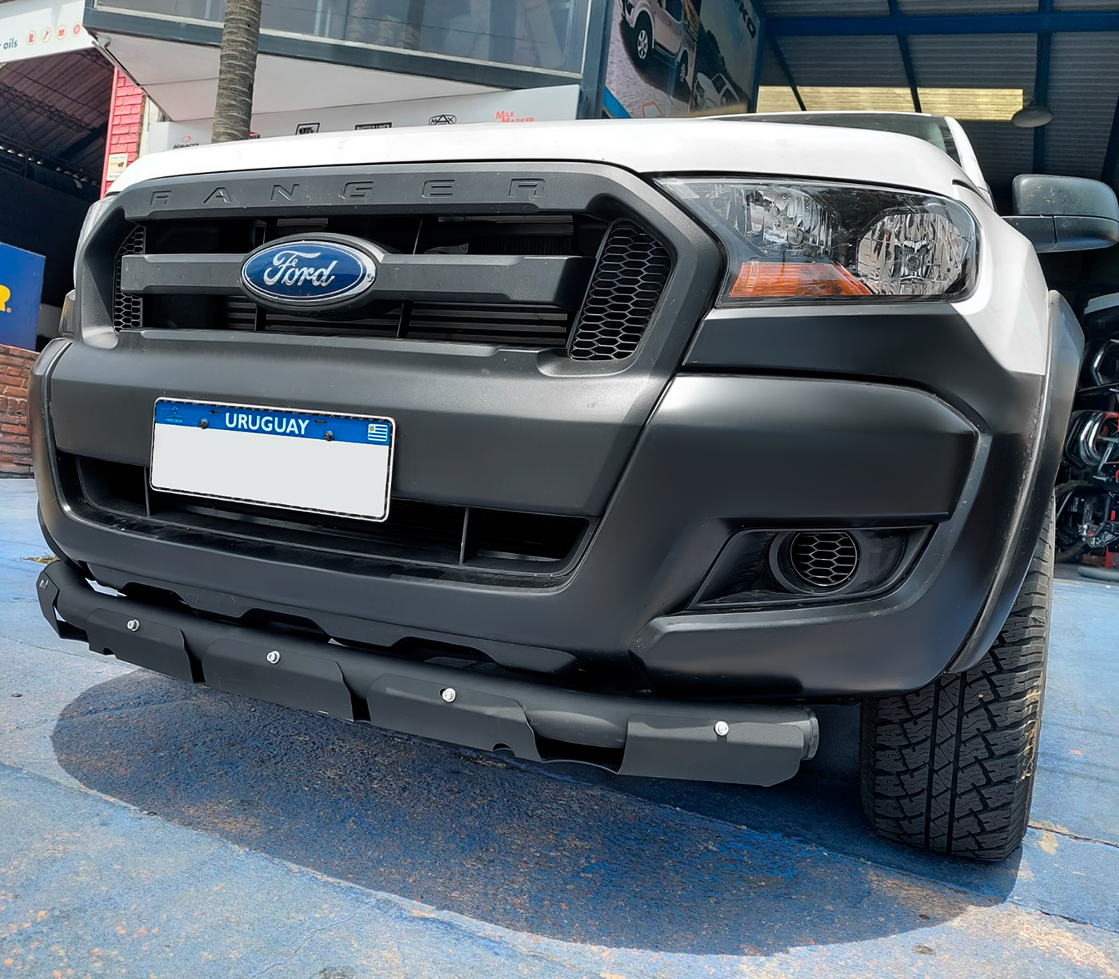 Defensa Talampaya Race Sport Acero Ford Ranger Proteccar