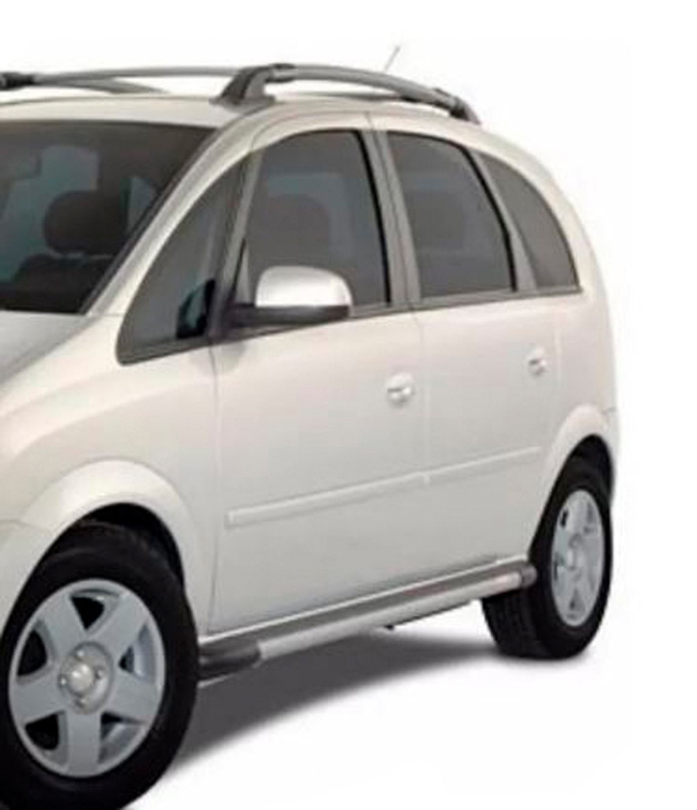 Estribos Keko Action Acero carbono Chevrolet Meriva Gris