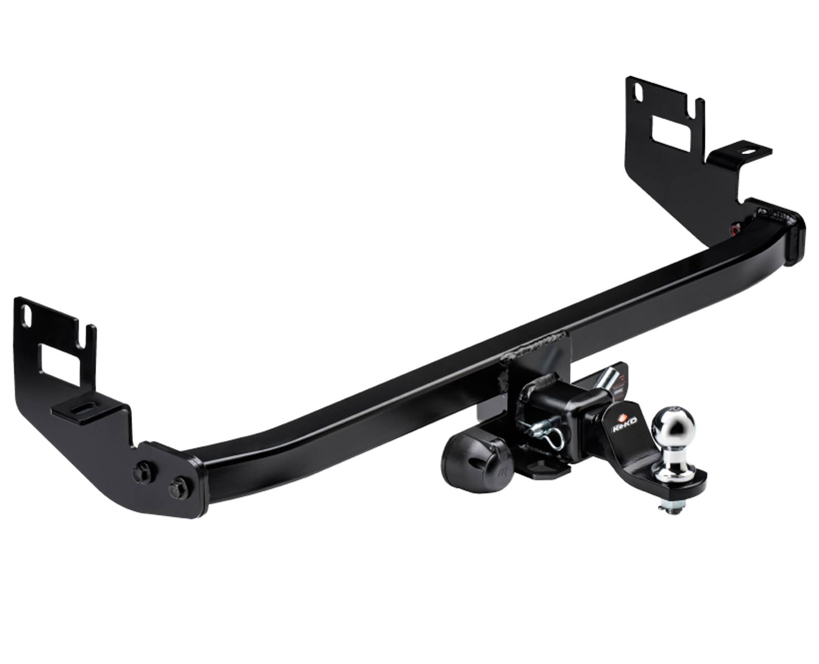 Enganche De Trailer Keko Acero Carbono Negro Jeep Renegade 2015+ 1500 kg