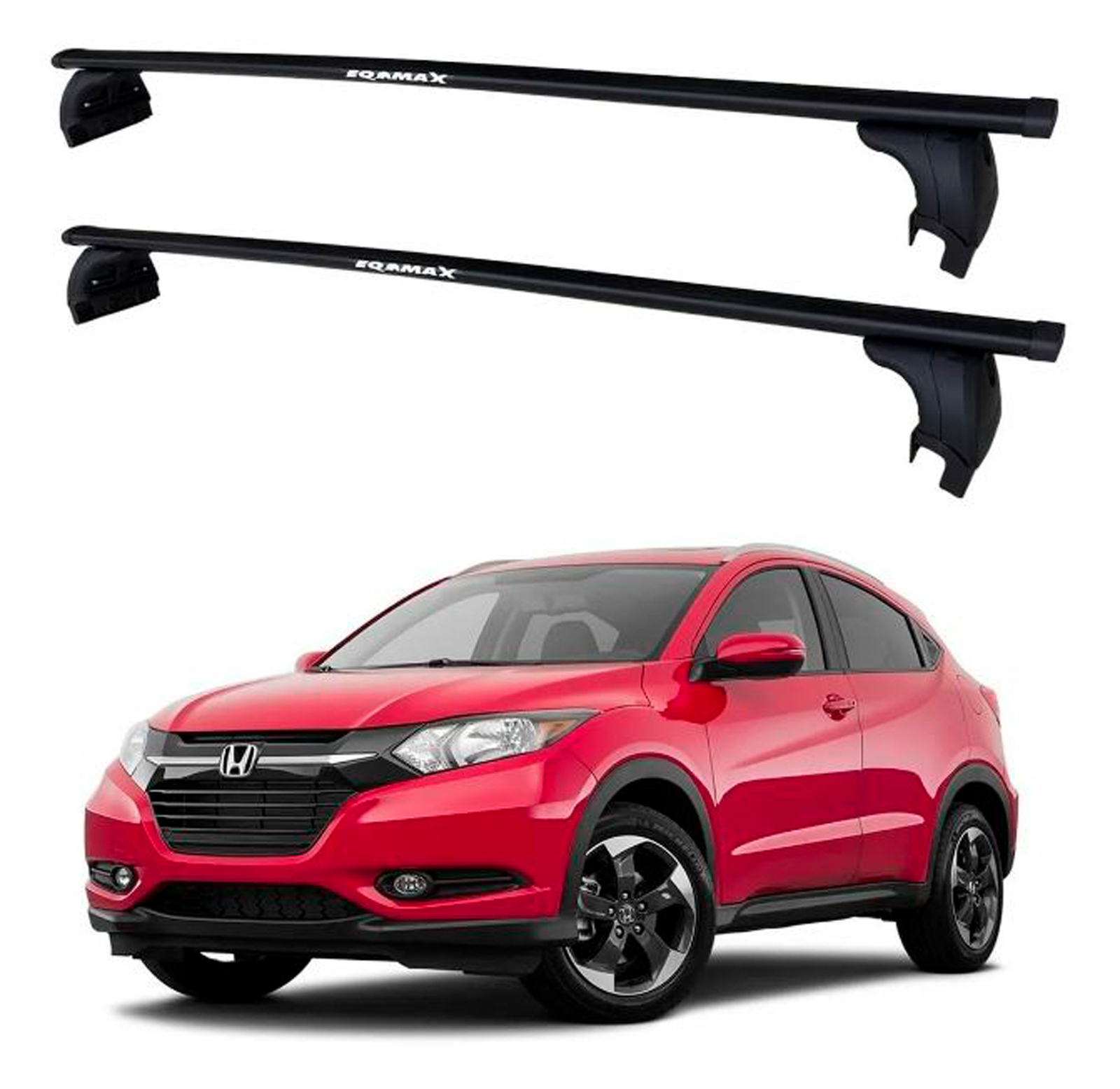 Barras de techo Eqmax Eqthor Honda HRV 2015-2018 Negro