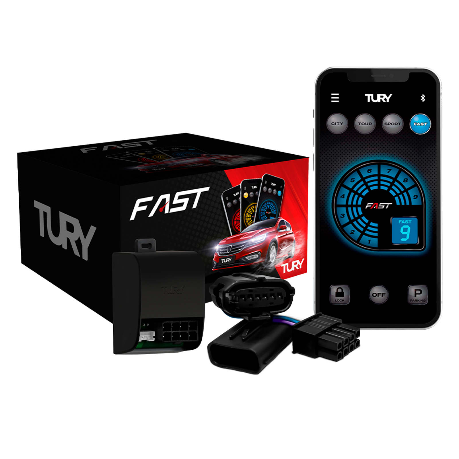 Módulo de control de acelerador Tury Toyota Etios 2010+