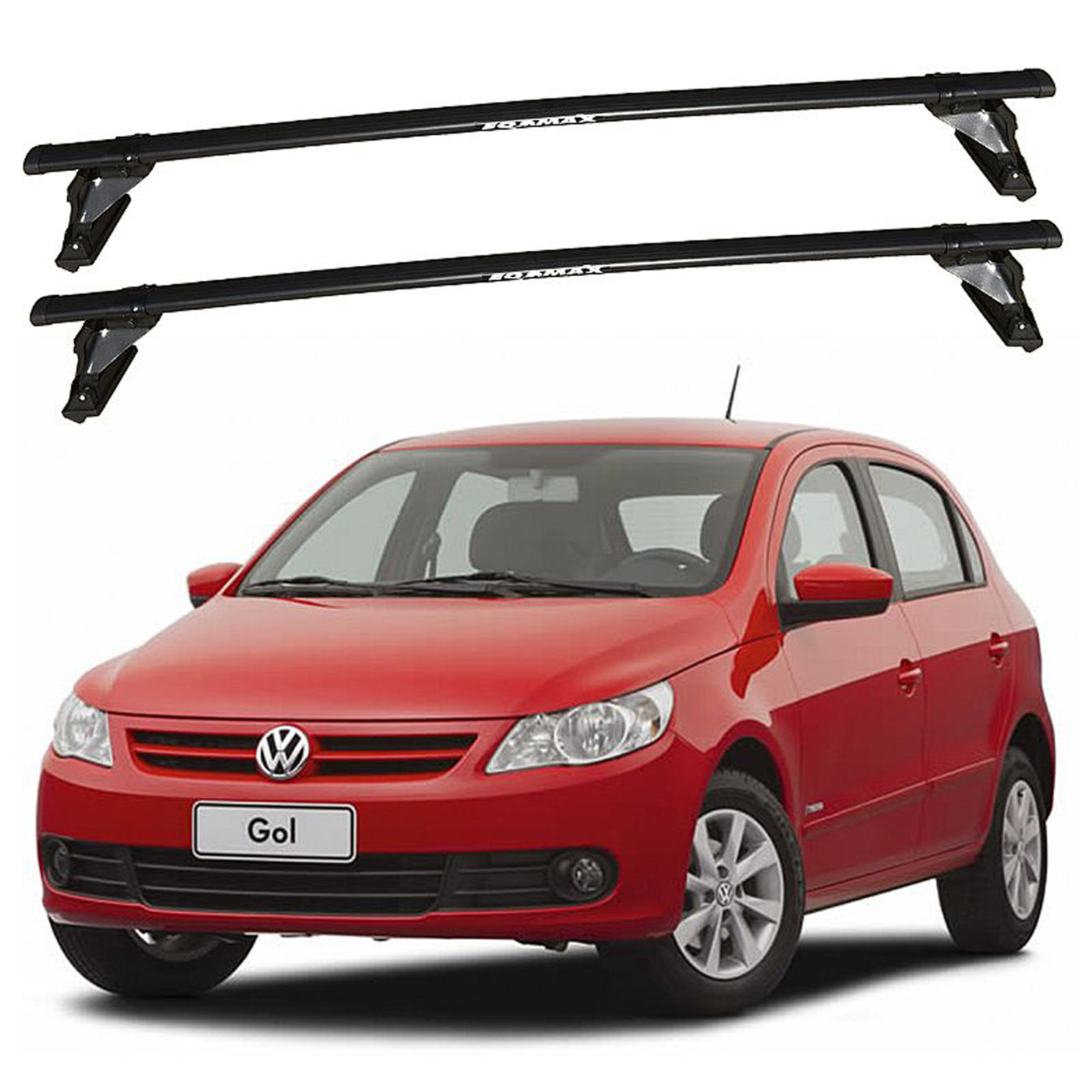 Barras de techo Eqmax Acero Volkswagen Gol G5 4p 2008-2013