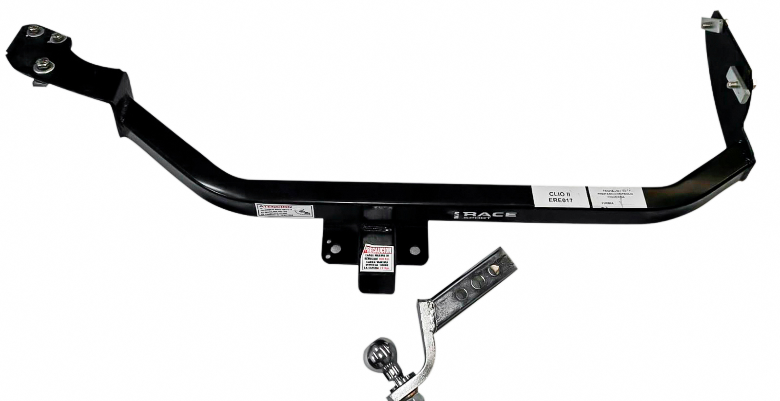 Enganche De Trailer Acero Renault Clio Bicuerpo 2012-2017