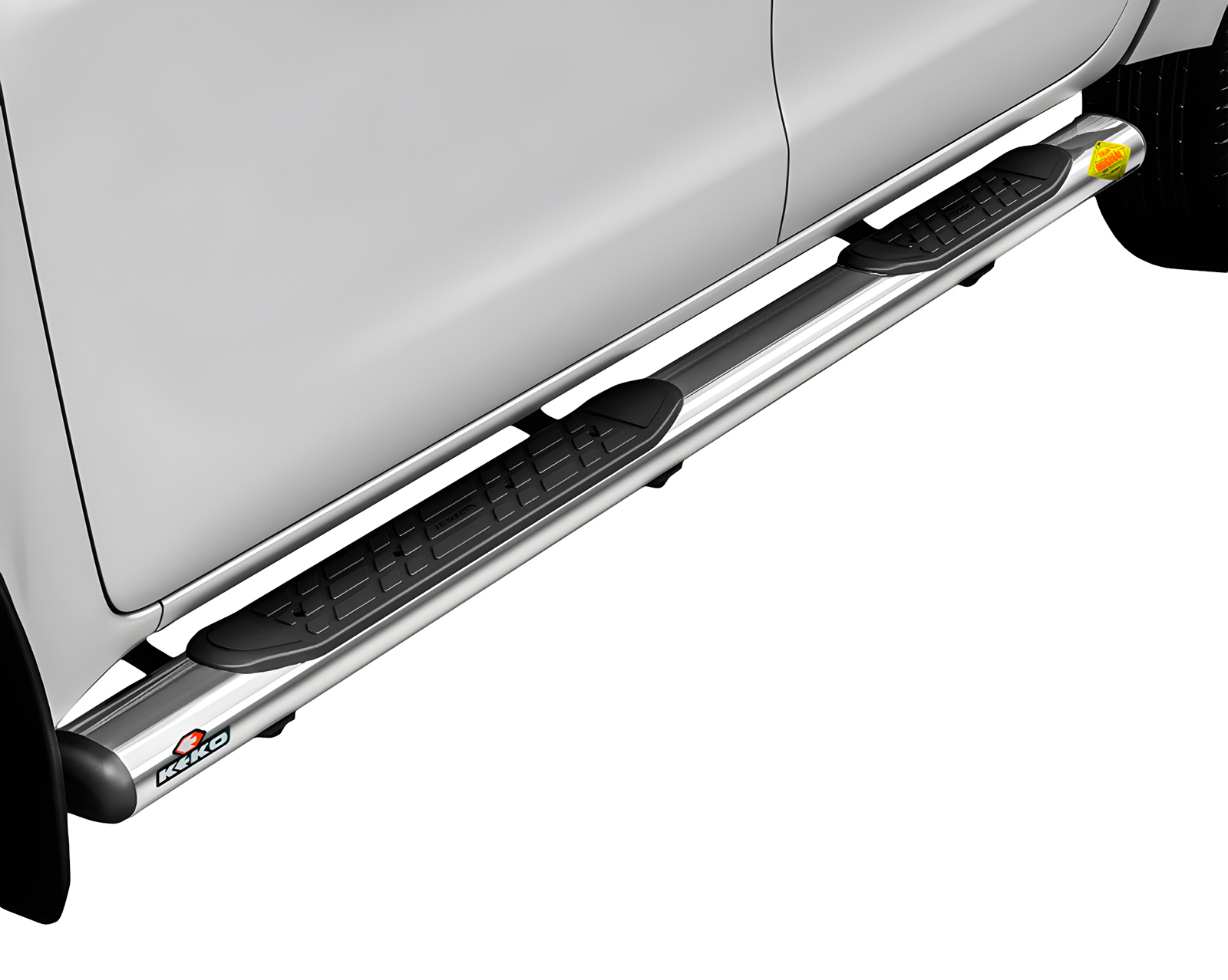Estribos Keko Tubular Chevrolet S10 C/Simple 2012+ Cromado