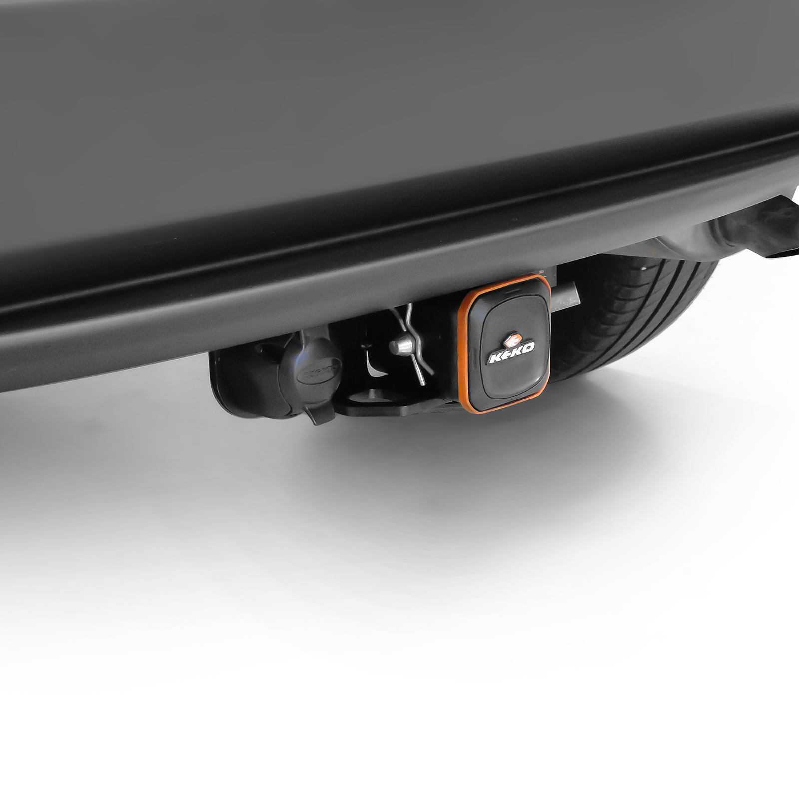 Enganche De Trailer Keko K1 Acero Carbono Negro Honda HRV 2015+ 1500 kg