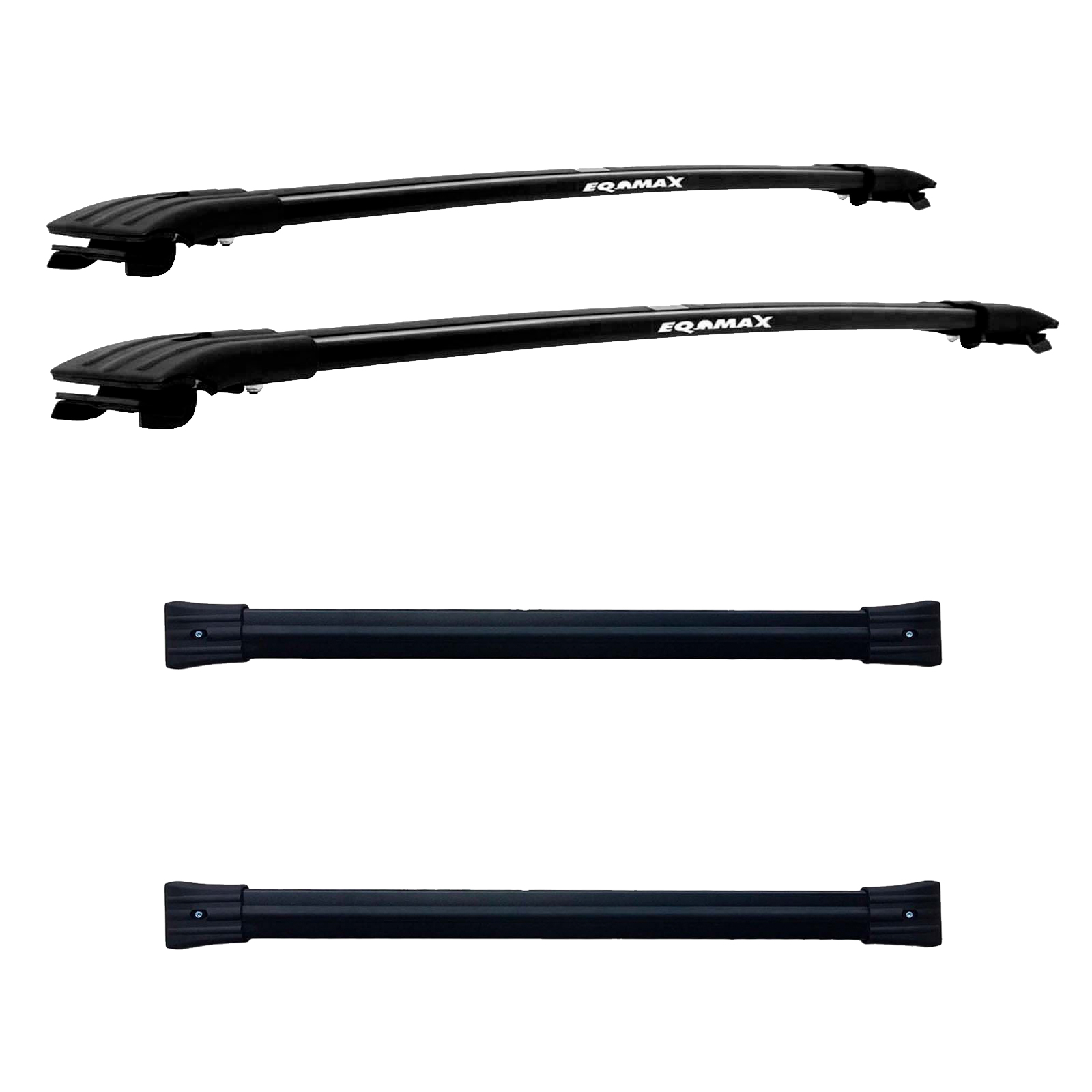 Barras De Techo Eqmax Chevrolet Captiva 2008-2017 Negro - Image 2