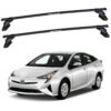 Barras De Techo Eqmax Acero Negro Toyota Prius 2016-2018