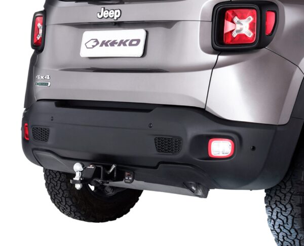 Enganche De Trailer Keko K1 Acero Carbono Negro Jeep Renegade Full 2015+ 1500 kg