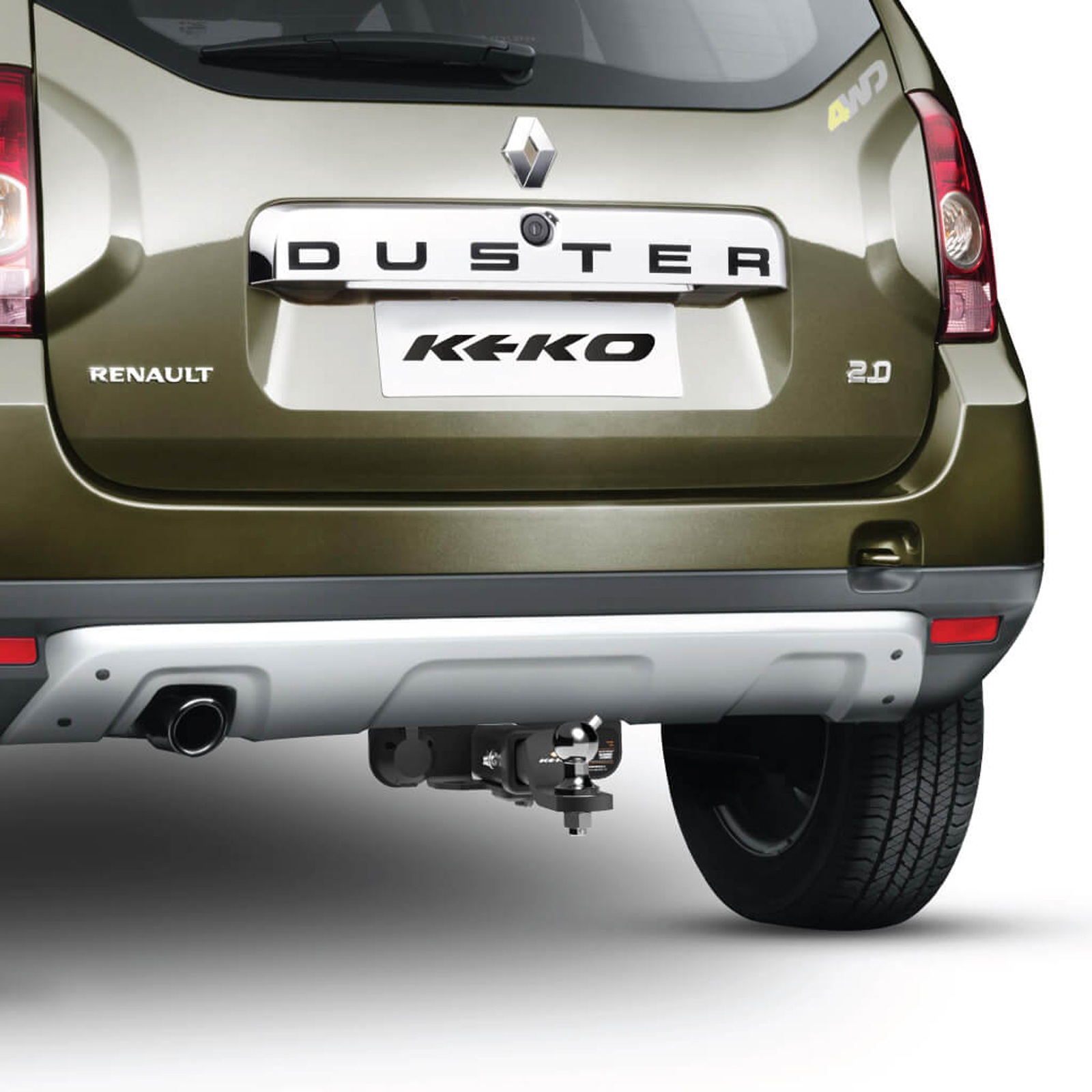 Enganche Keko K1 acero Renault Duster Negro - Image 2