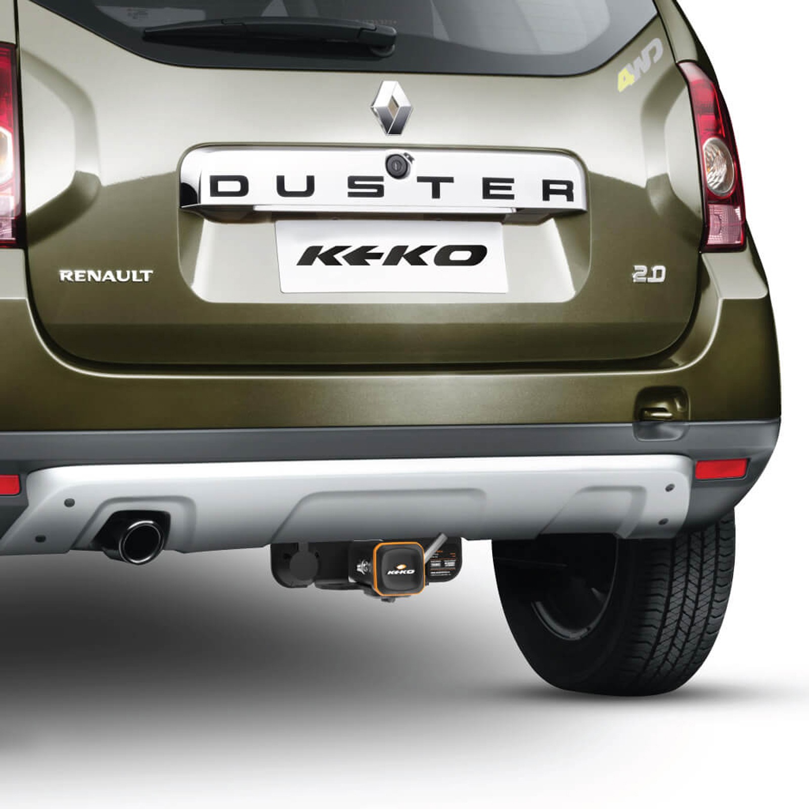 Enganche Keko K1 acero Renault Duster Negro - Image 3