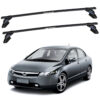 Barras De Techo Eqmax Acero Honda Civic 2006-2011 Negro