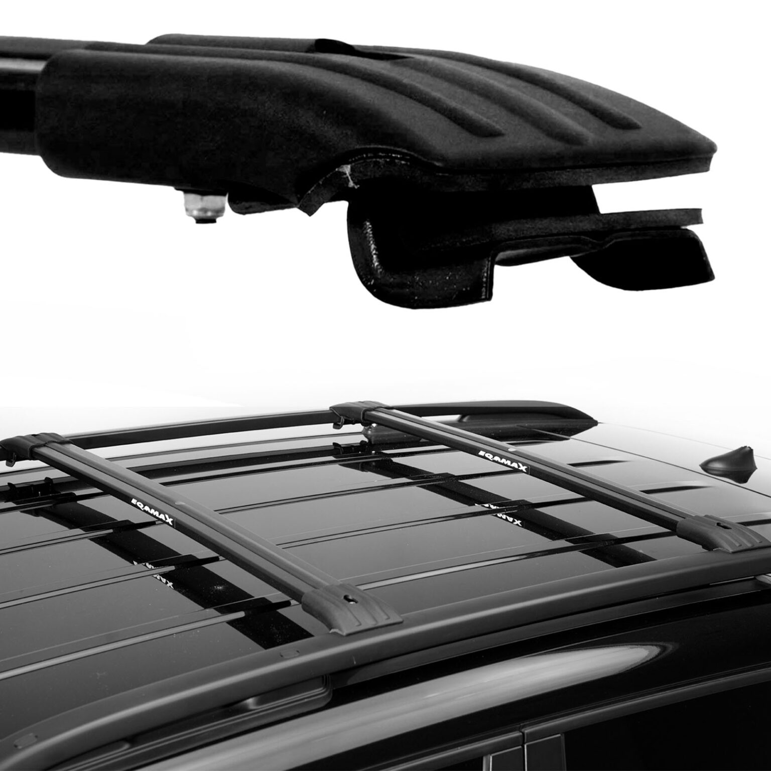 Barras Techo Eqmax Renault Sandero Stepway 2015-2019 Negro - ProtecCar
