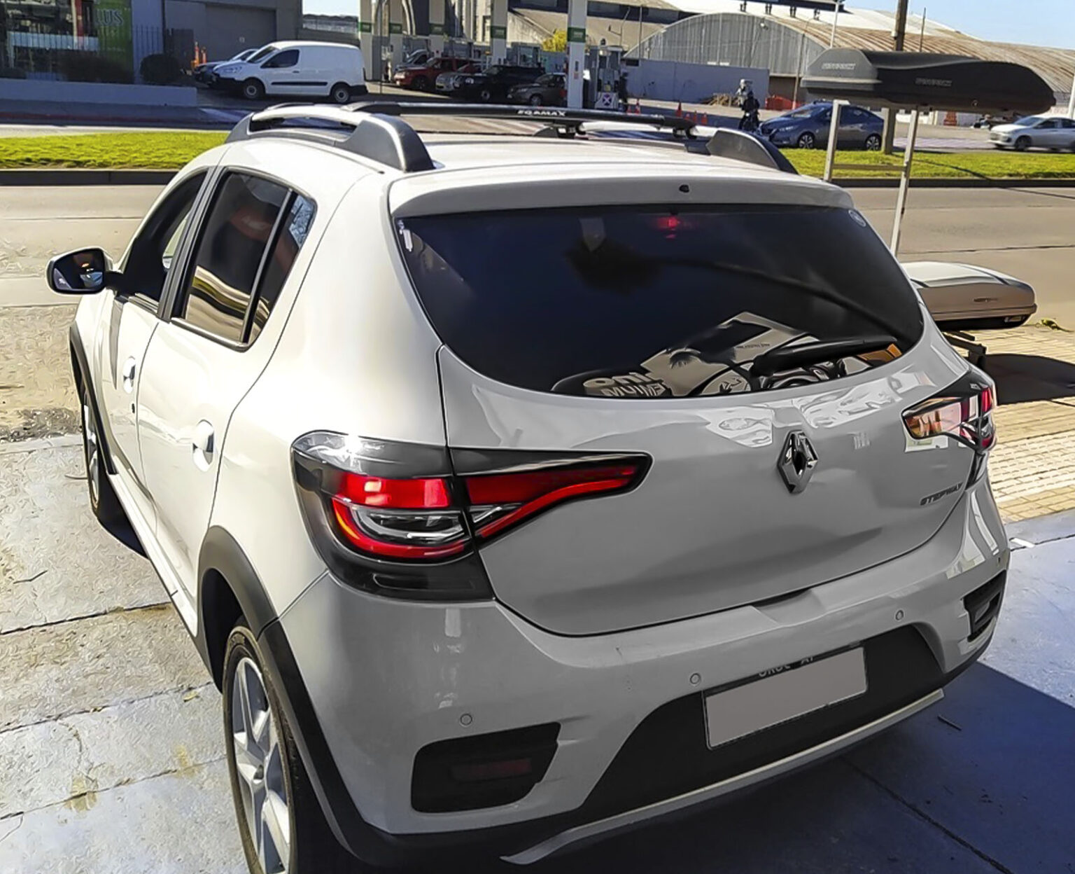 Barras Techo Eqmax Renault Sandero Stepway 2015-2019 Negro - ProtecCar