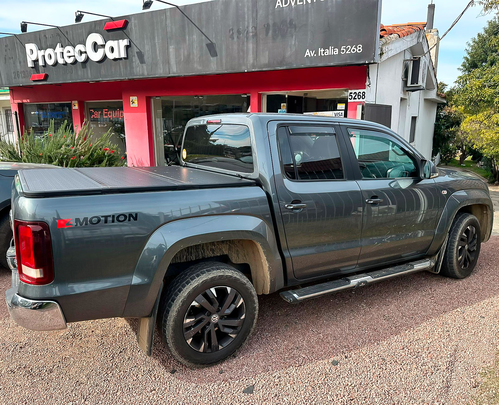 Estribos Keko My Road Volkswagen Amarok DC 2010+ Cromado - Image 4