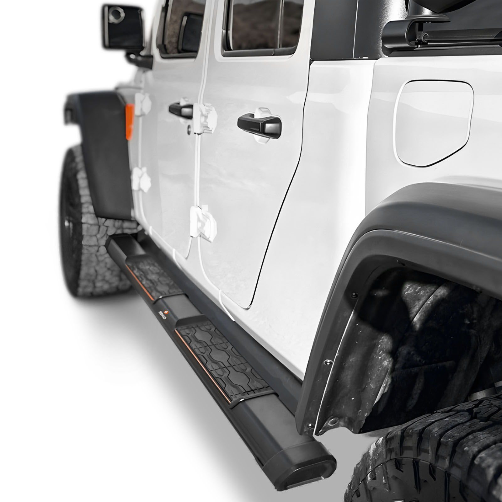 Estribos Keko My Road Jeep Gladiator Rubicon 2022+ Negro - Image 4