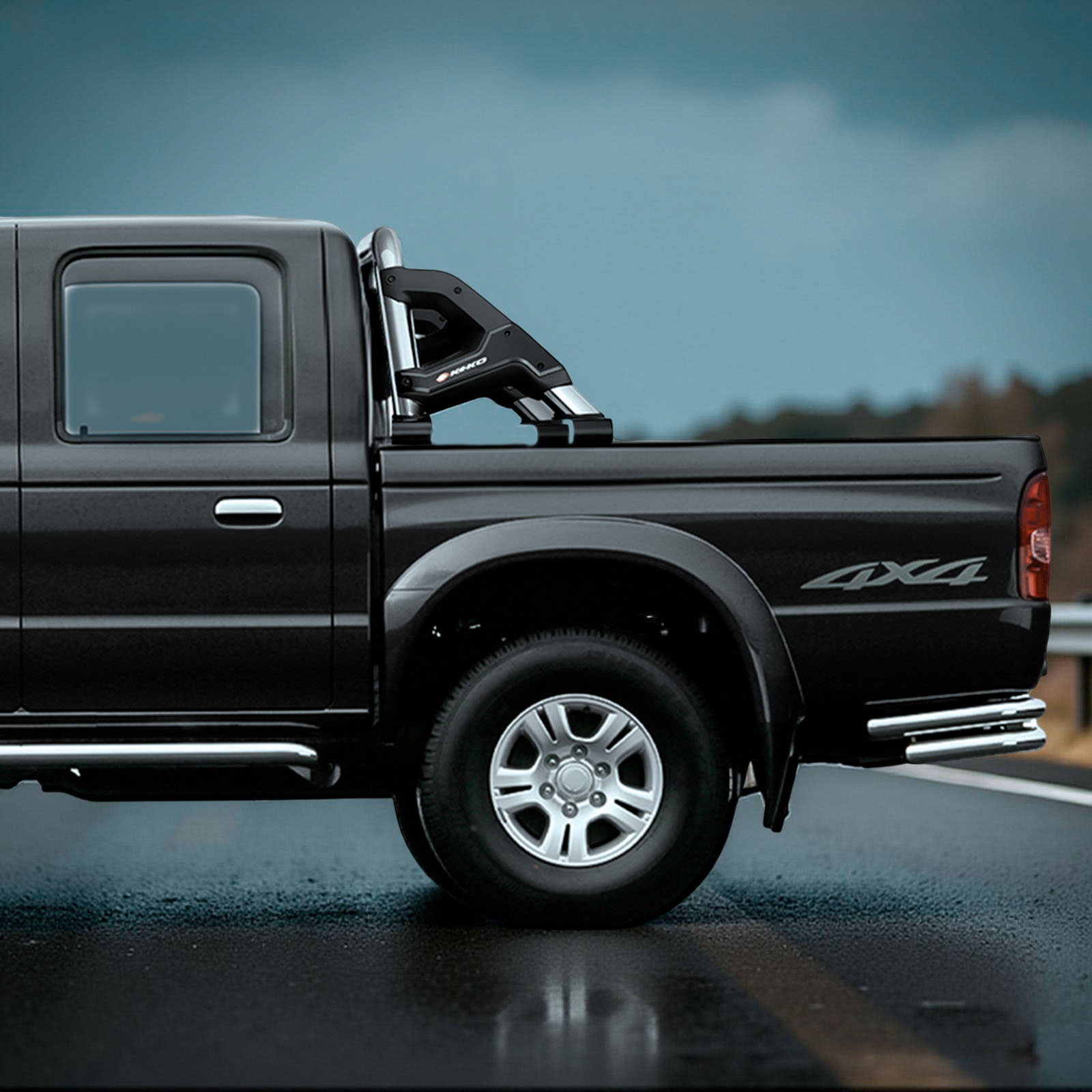 Barra Antivuelco Keko K3 Cromado Toyota Hilux DC 2005-2015 - Image 4