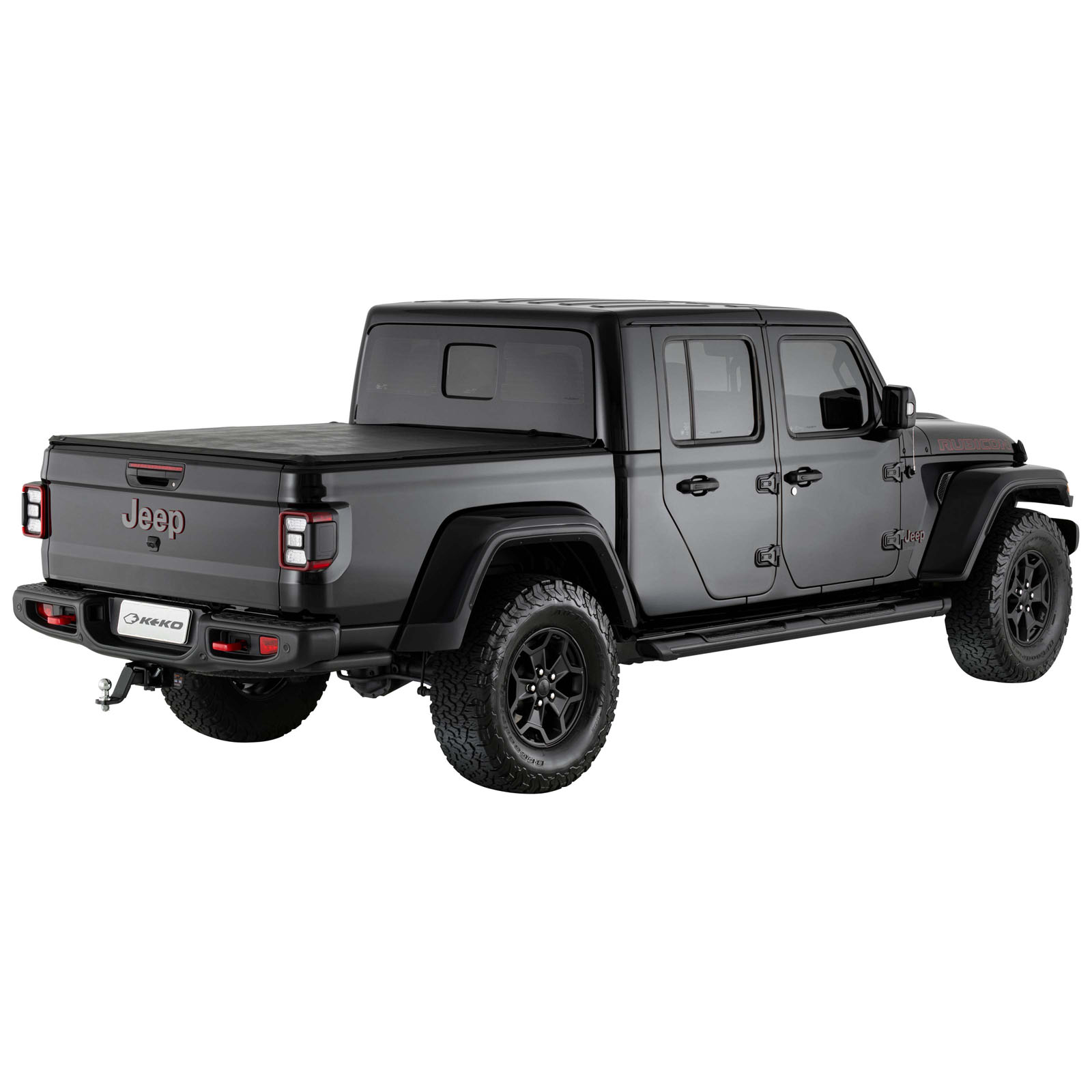 Enganche Trailer Keko K1 Jeep Gladiator 2020+ D/Cabina Negro - Image 4
