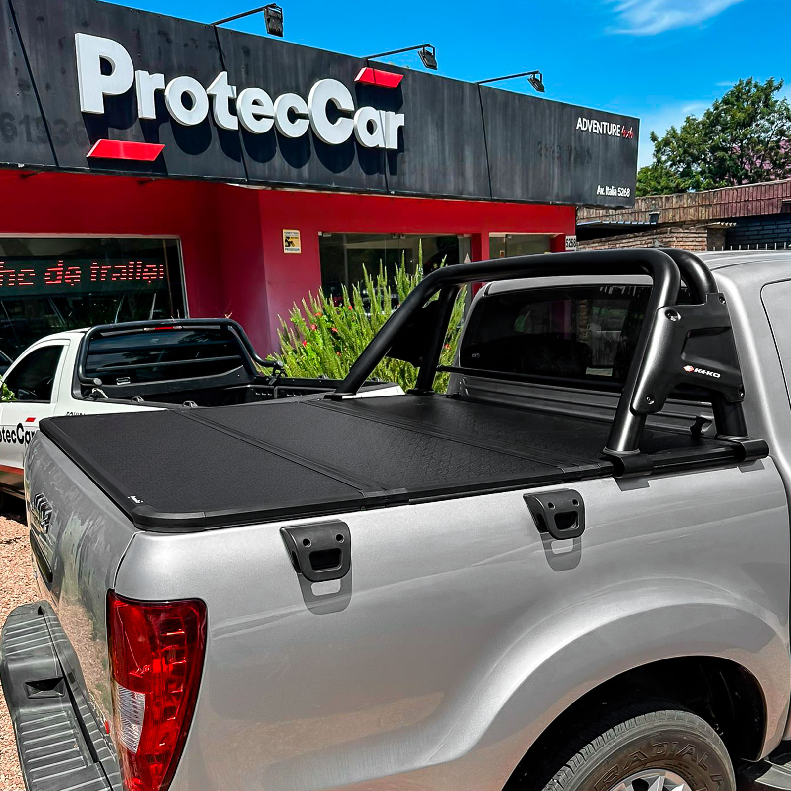 Tapa Rígida Spaco Trifold Aluminio Negro JMC Vigus 2023+ DC - Image 4