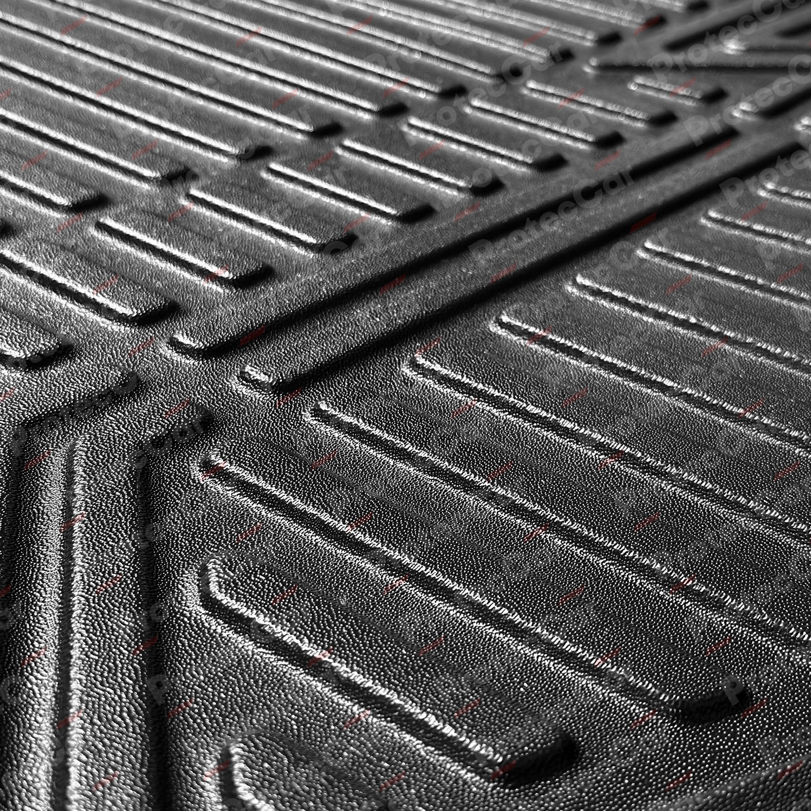 Alfombra Baúl Spaco Poliuretano Volkswagen Tera 2025+ Negro - Image 4