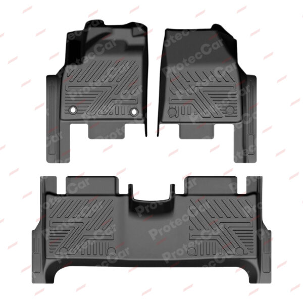 Juego De Alfombras Bandeja 5D Ford Territory 2024+ Negro