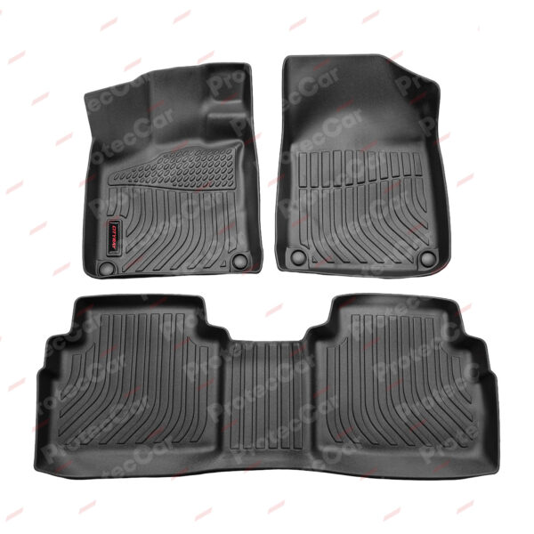 Juego De Alfombras 3D Spaco TPE Negro Geely Cityray 2025+