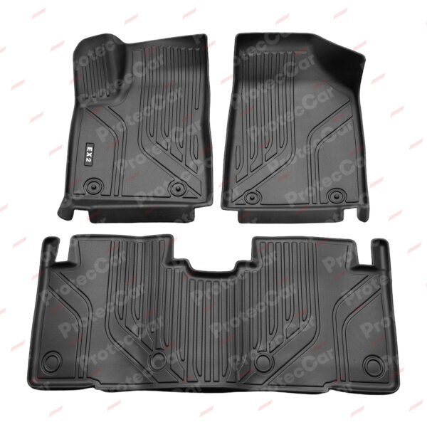 Juego De Alfombras 3D Spaco TPE Negro Geely EX2 2026+