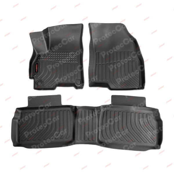 Juego De Alfombras 3D Spaco TPE Negro Chery Tiggo 4