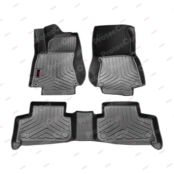 Juego Alfombras 3D Spaco TPE Negro Mercedes-Benz GLB 2020+