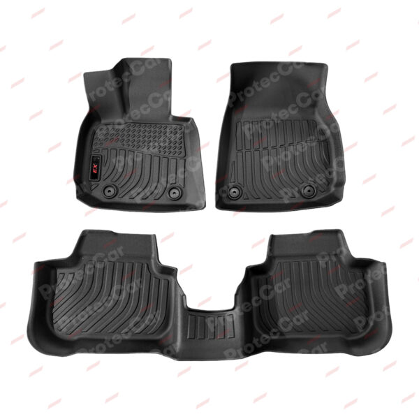 Juego De Alfombras 3D Spaco TPE BMW X3 2025+ Negro