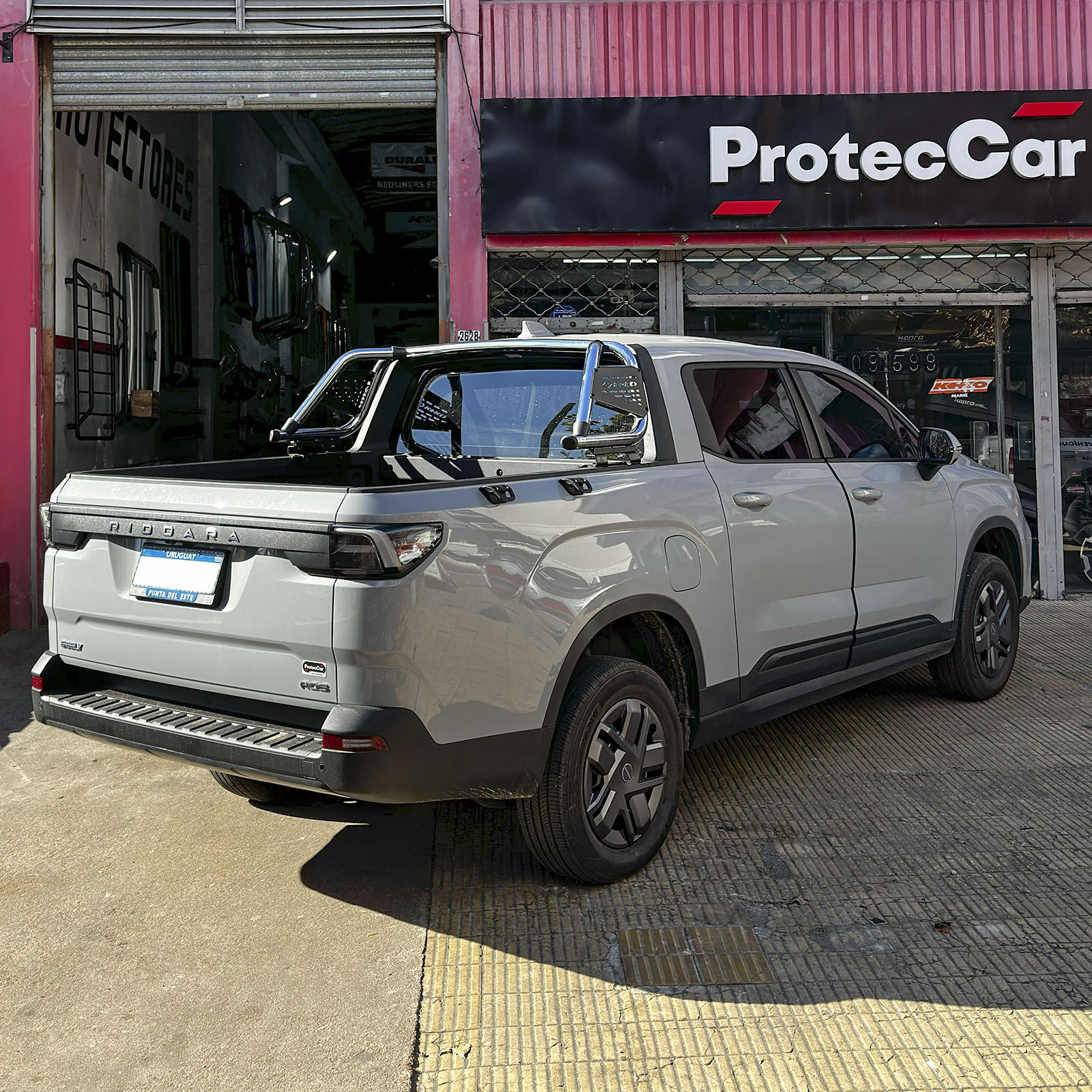 Barra Antivuelco Keko K1 2" Acero Geely Riddara 24+ Cromado - Image 4