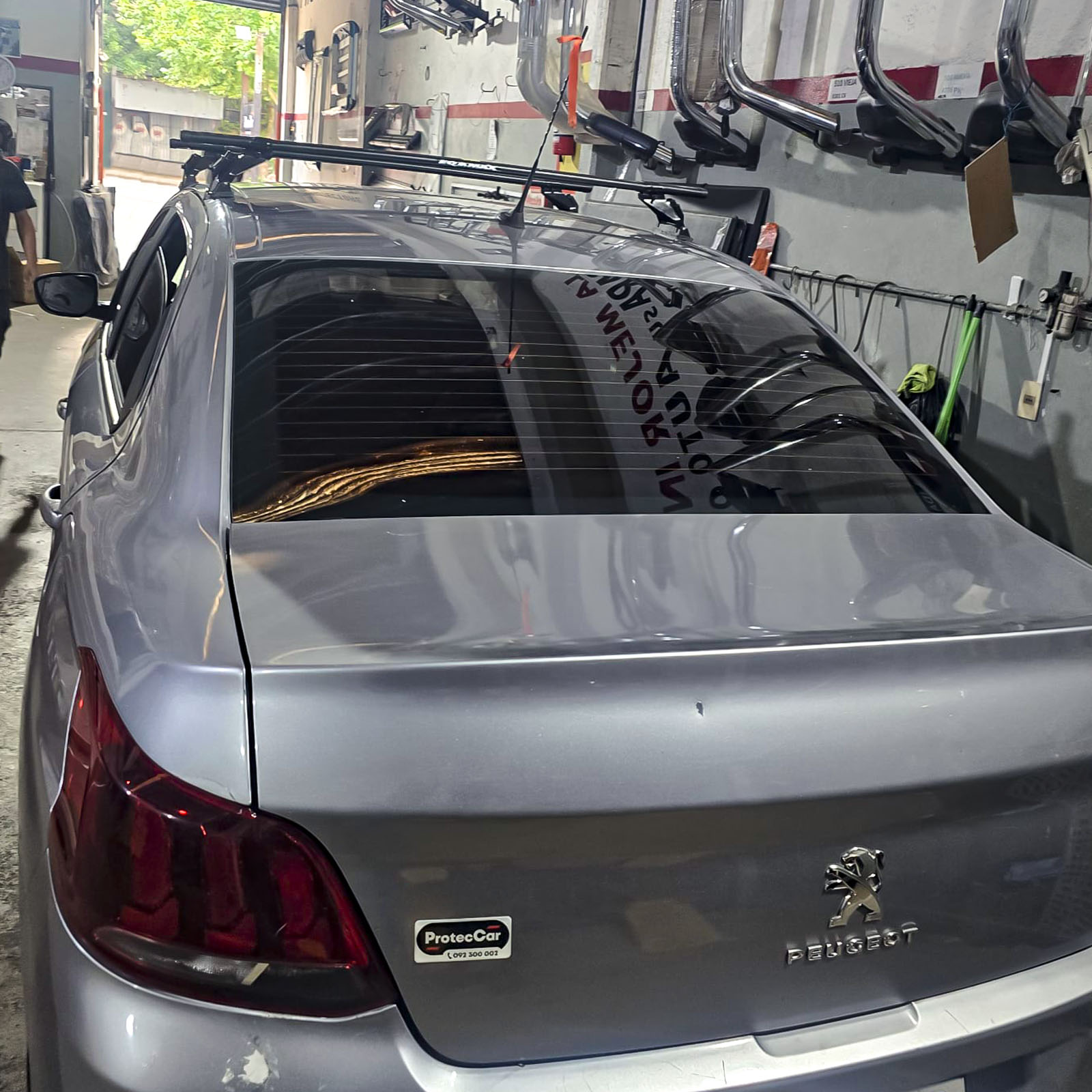 Barras De Techo Eqmax Acero Peugeot 301 2013+ Negro - Image 4