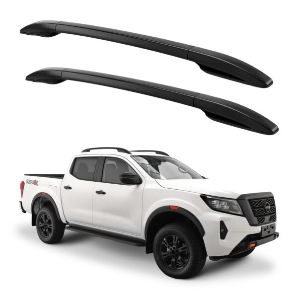 Barras De Techo Laterales Spaco Nissan Frontier 2016+ Negro