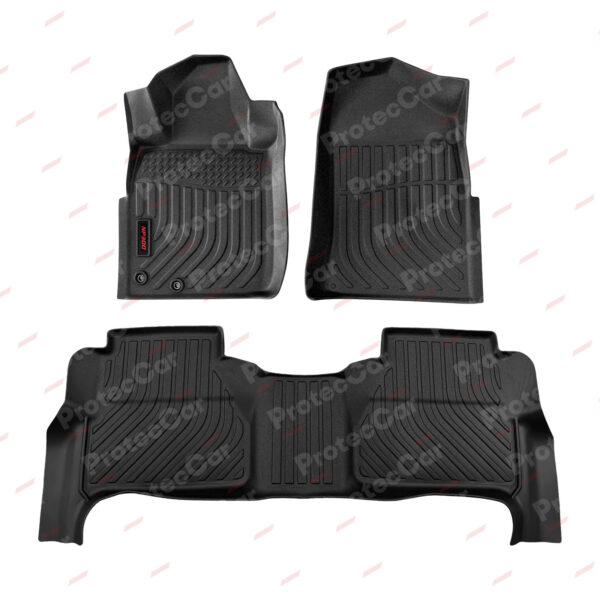Juego Alfombras Spaco 3D TPE Nissan NP300 Frontier D23 2016+
