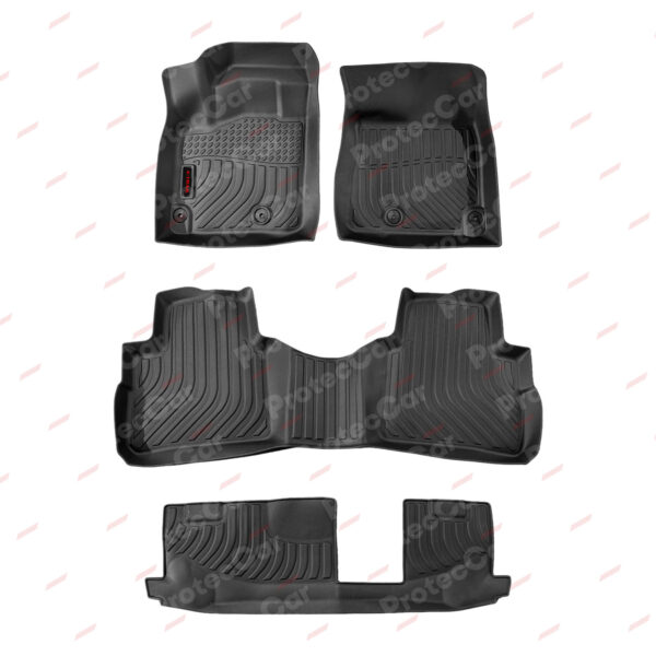 Juego De Alfombras 3D Spaco TPE Nissan X-Trail 2023+ 3 Filas
