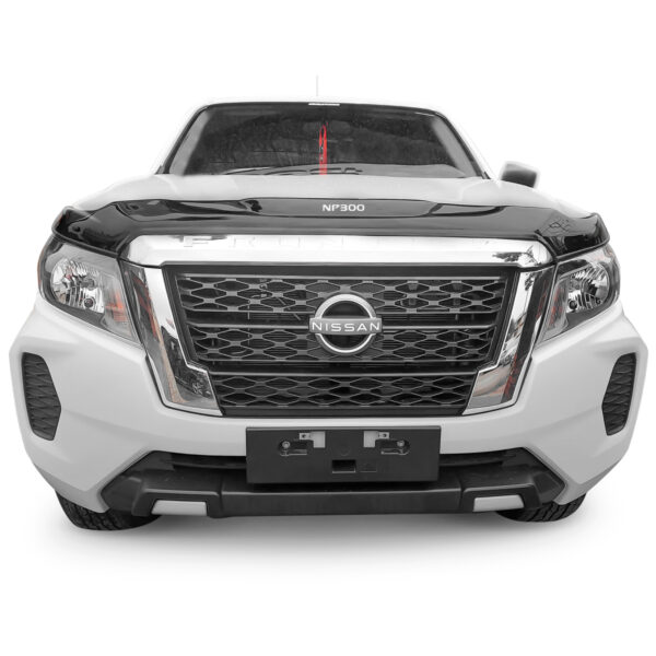 Deflector Capó Spaco C/Logo Nissan NP300 Frontier 21+ Negro