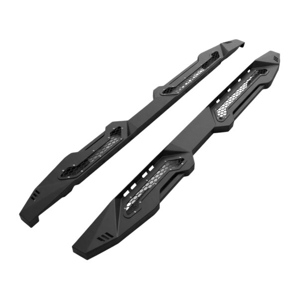 Estribos Laterales Spaco Aluminio Geely Riddara 2024+ Negro