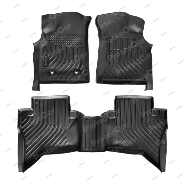 Juego De Alfombras 3D Spaco TPE Toyota Hilux 2005-2015 DC