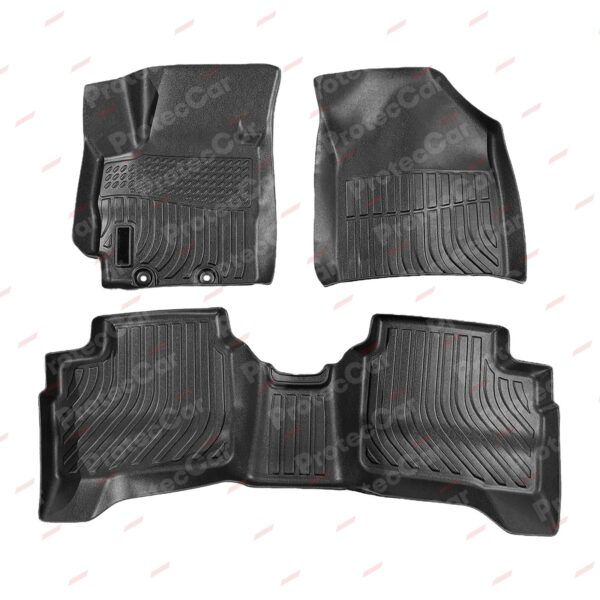 Juego De Alfombras 3D Spaco TPE Negro Suzuki Dzire 2017+