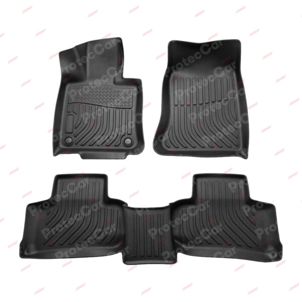Juego De Alfombras 3D Spaco TPE Mercedes-Benz GLC 2022+