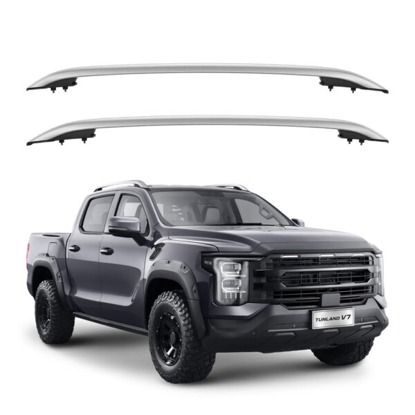 Barras Techo Longitudinales Alum. Foton Tunland V7 24+ Gris