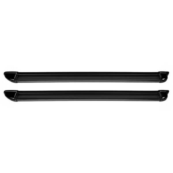 Estribos Spaco Aluminio Nissan NP300 Frontier 2015+ DC Negro